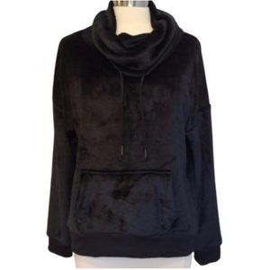 NWT Pink Rose SUPER SOFT Cowl-neck Hoodie Size Large